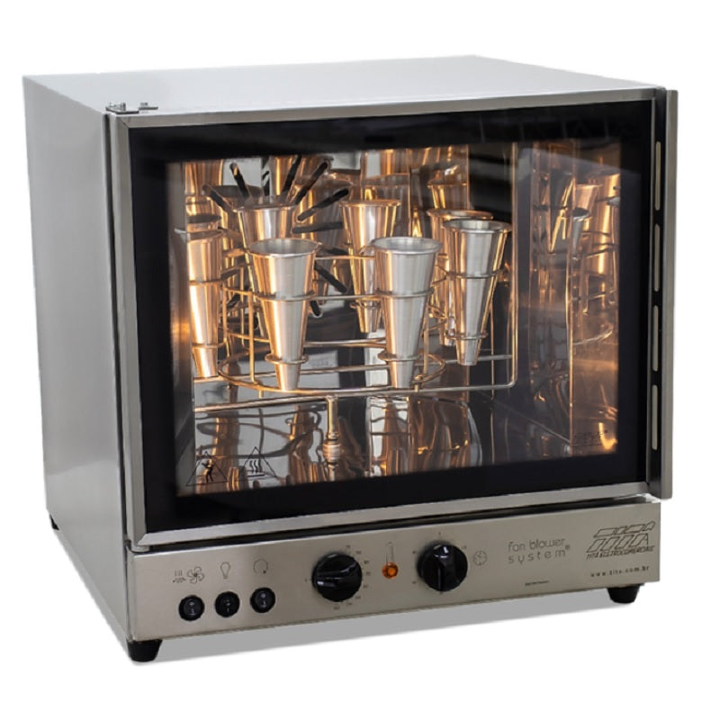 Forno para Pizza Cone Giratório Profissional