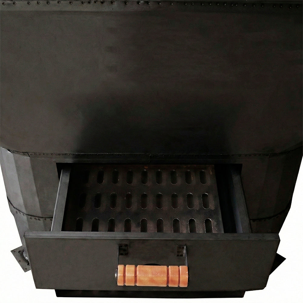 Churrasqueira a Bafo 90kg Industrial G90 kit gás Brinde