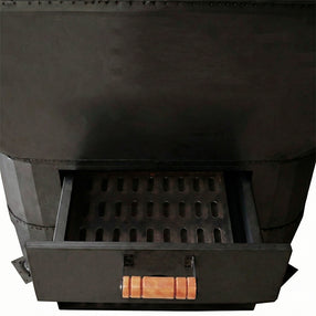 Churrasqueira a Bafo 90kg Industrial G90 kit gás Brinde