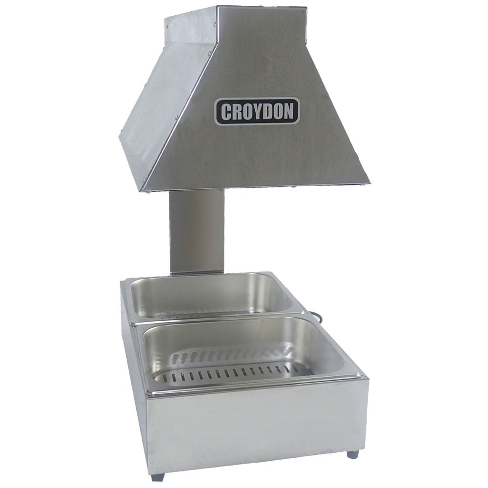 Conservador de Frituras Elétrico Profissional 2 Cubas para 4kg