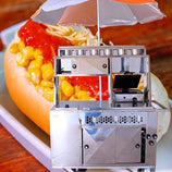 Carrinho de Hot Dog e Cachorro Quente com Chapa e Prensa Profissional