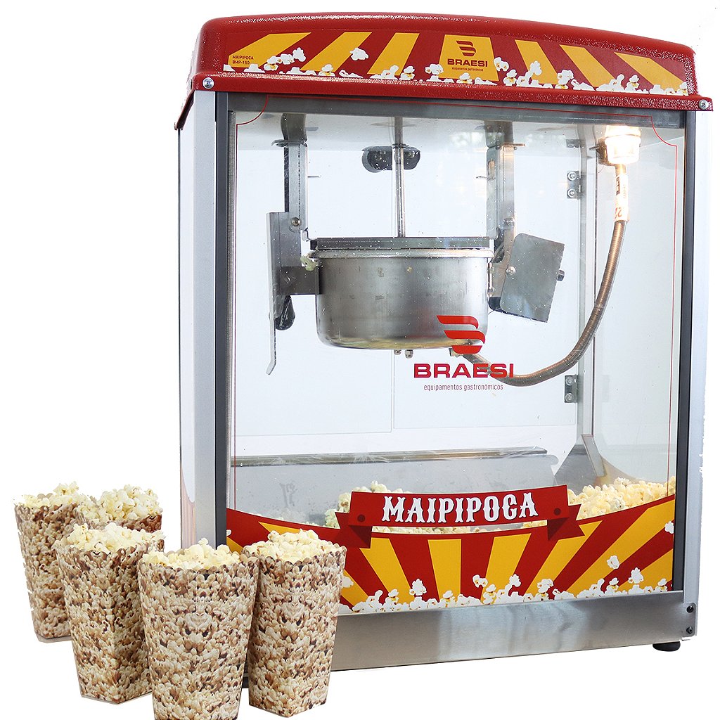 Pipoqueira Braesi Elétrica com Aquecedor