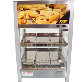 Estufa Salgado Vapor Abre Frente e Traseira 6 Bandejas Titã