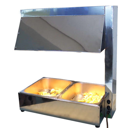 Conservador de Frituras Elétrico Profissional 2 Cubas para 4kg