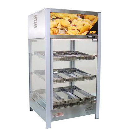 Estufa Salgado Vapor Abre Frente e Traseira 9 Bandejas Titã