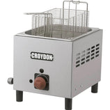 Fritadeira Industrial à Gás 4,5 Litros Óleo Croydon