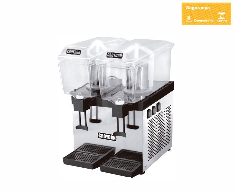 Refresqueira Suqueira Pá 2 Cubas Croydon 30 Litros Maquina de Suco