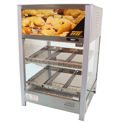 Estufa Salgado Vapor Abre Frente e Traseira 6 Bandejas Titã