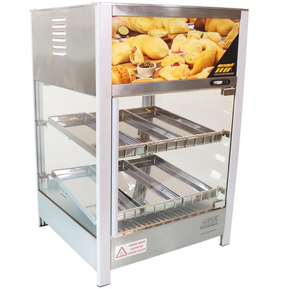 Estufa Salgado Vapor Abre Frente e Traseira 6 Bandejas Titã