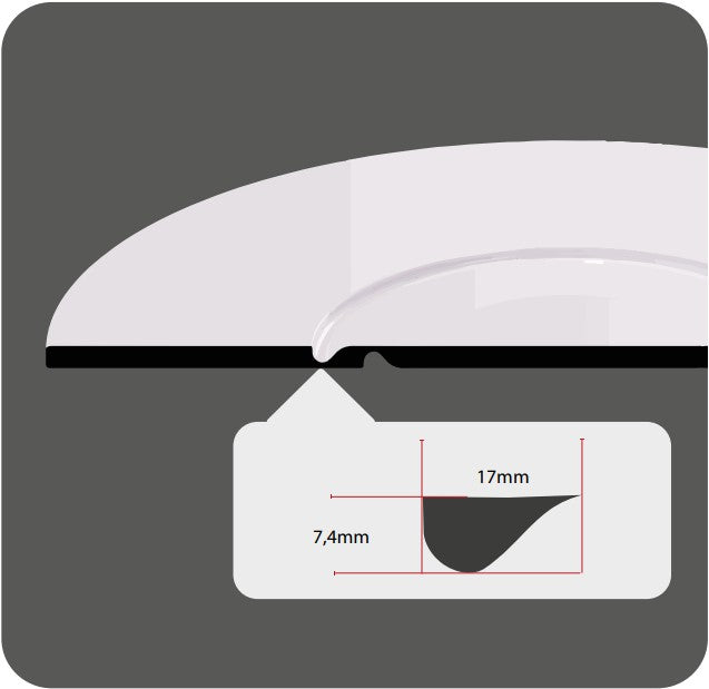Abridor de massa de pizza AMP-400 Até 40cm Skymsen