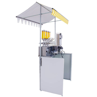 Barraca de Churros Profissional com 3 Doceiras Masseira Engrenagem Elétrica