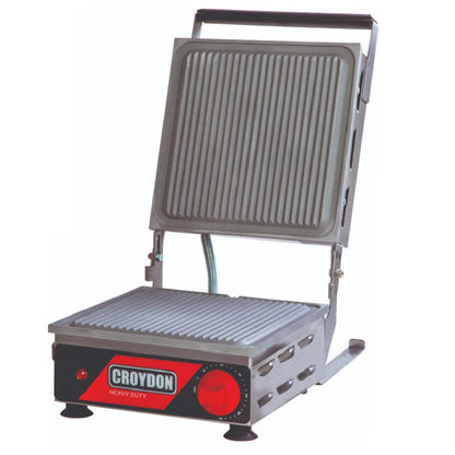 Sanduicheira Elétrica Mirim 27 x 27 cm Profissional Chapa Estriada