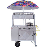 Carrinho de Hot Dog e Cachorro Quente com Chapa e Prensa Profissional