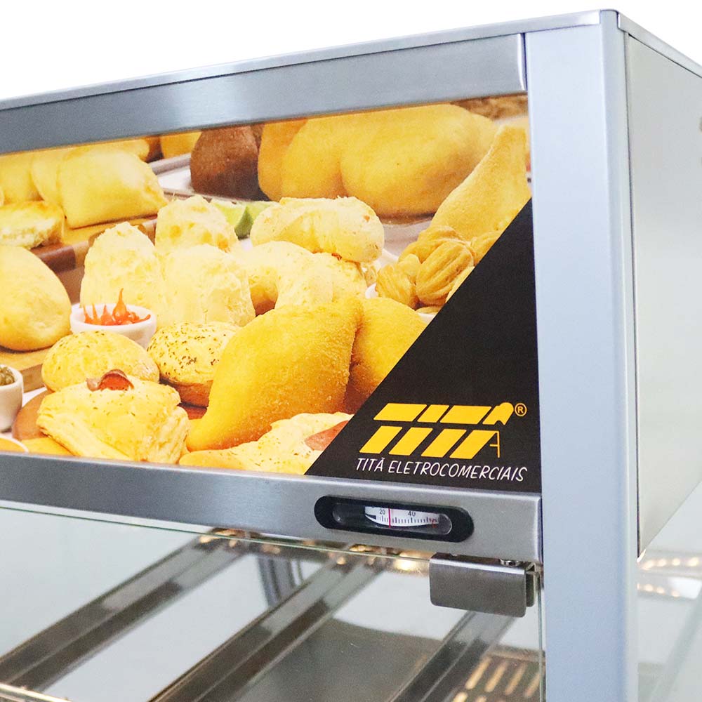 Estufa Salgado Vapor Abre Frente 9 Bandejas Titã