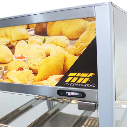 Estufa Salgado Vapor Abre Frente 9 Bandejas Titã