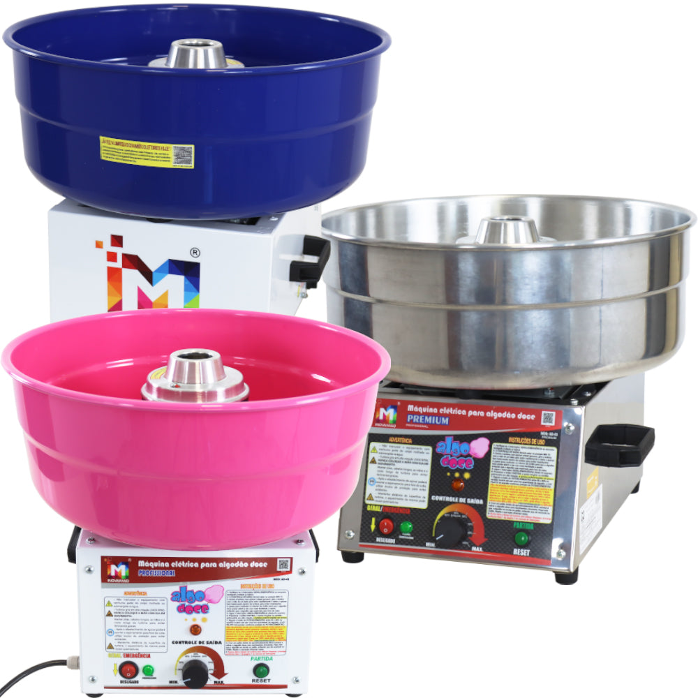 Maquina de Algodão Doce Profissional Alta Produção