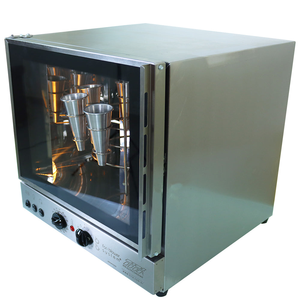 Forno para Pizza Cone Giratório Profissional