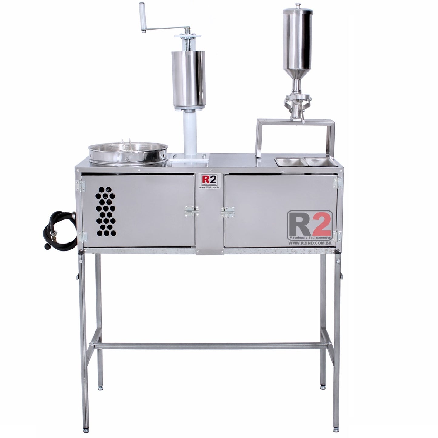 Mesa de Churros Completa com Masseira Fuso Tubo