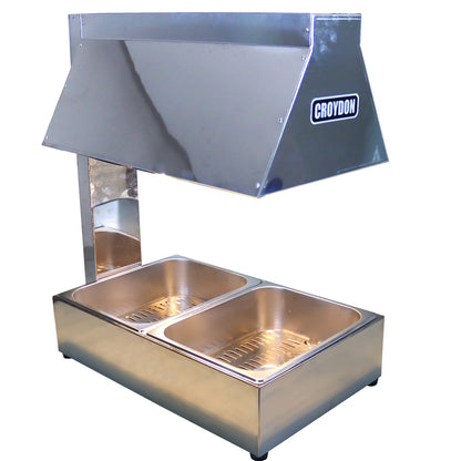 Conservador de Frituras Elétrico Profissional 2 Cubas para 4kg