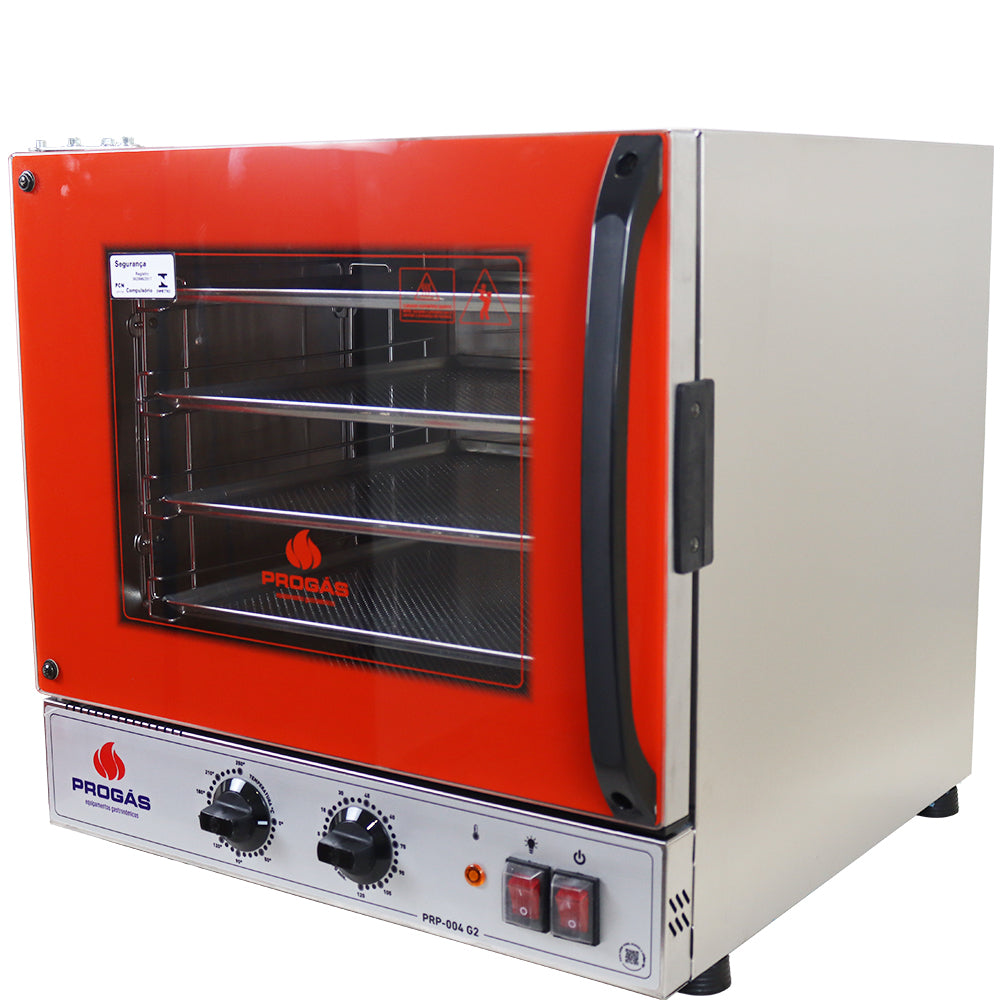 Forno Eletrico Turbo Progás 4 Esteiras Profissional