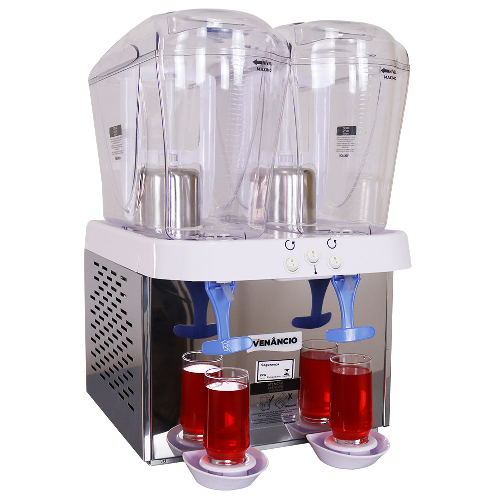 Refresqueira Suqueira Dupla Pá 32 litros 2x16L cada