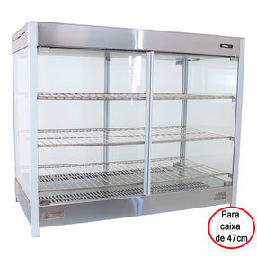 Estufa Delivery Caixa até 47cm Entrega Quente 90°c Profissional