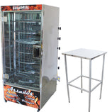 Maquina de Assar Frangos 56 Frangos com Mesa Brasgrill