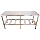 Mesa Inox 190cm FORTE para 200kg Cozinha Industrial