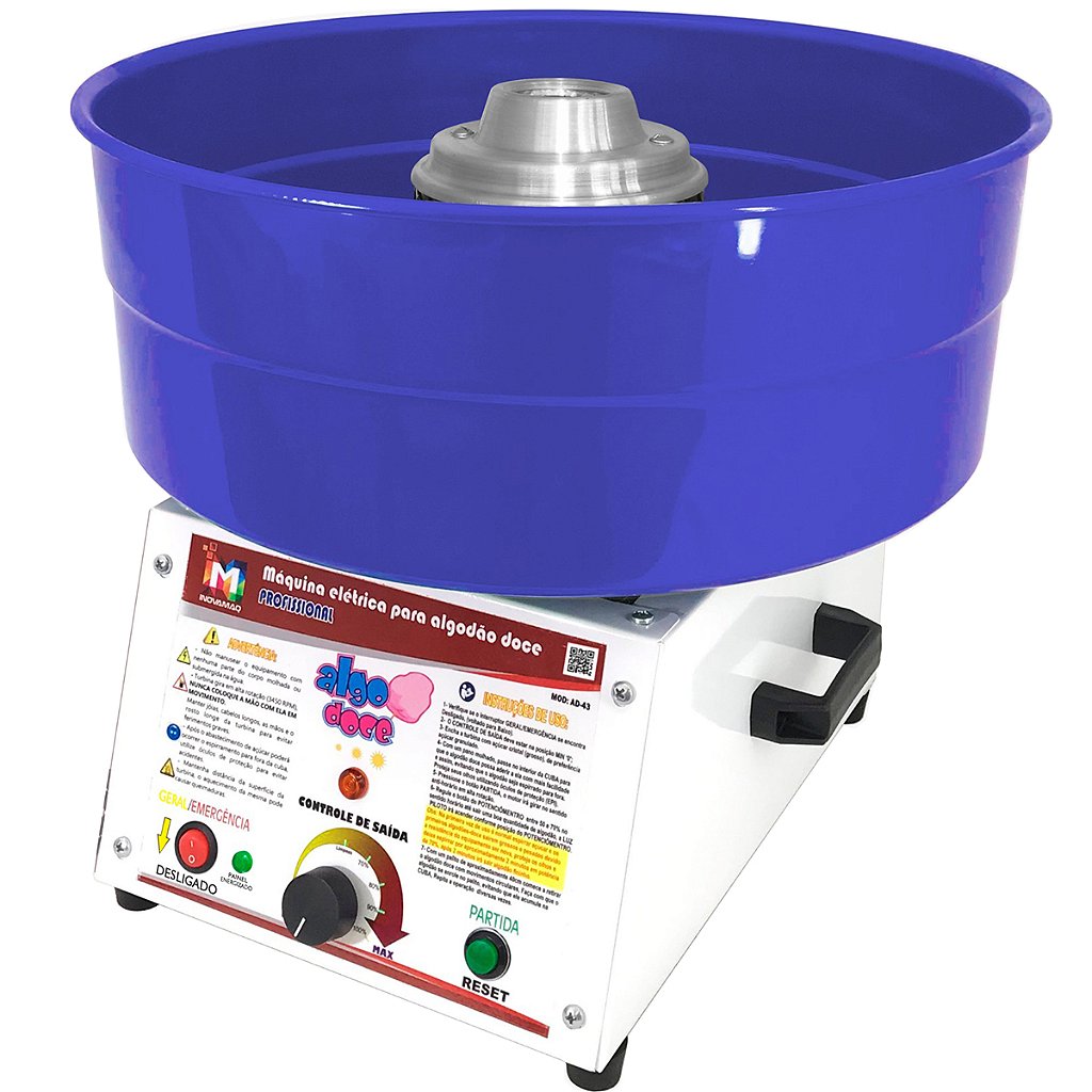 Maquina de Algodão Doce Profissional Alta Produção