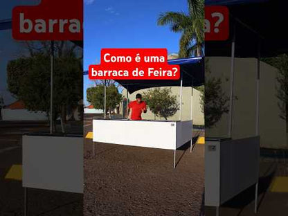Barraca 1,50x1,0m Buffet, Feiras, Eventos, Pastel e Hot Dog