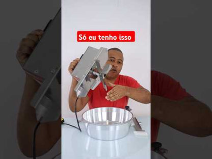 Panela Mexedora Massa com Pá Inox e Doce 10 Litros