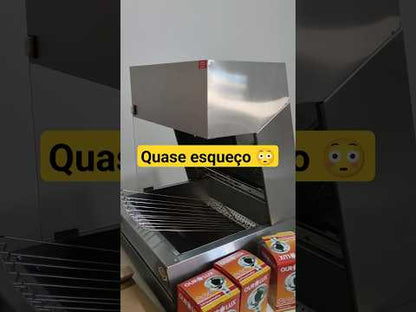 Conservador de Batata Frita Fritura Marcpro 3 Lâmpadas Industrial