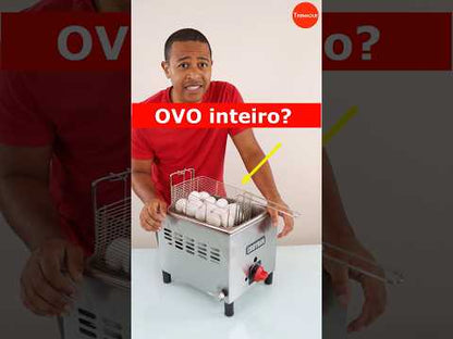 Fritadeira Industrial à Gás 4,5 Litros Óleo Croydon