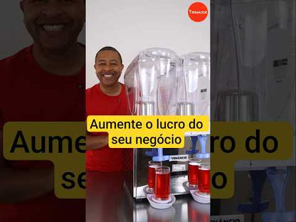 Refresqueira Suqueira Dupla Pá 32 litros 2x16L cada