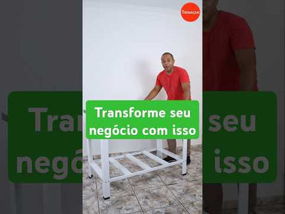 Mesa Inox 120cm X 65cm X 90cm Cozinha Industrial