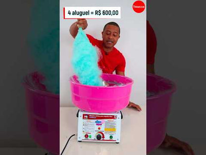 Maquina de Algodão Doce Profissional Alta Produção