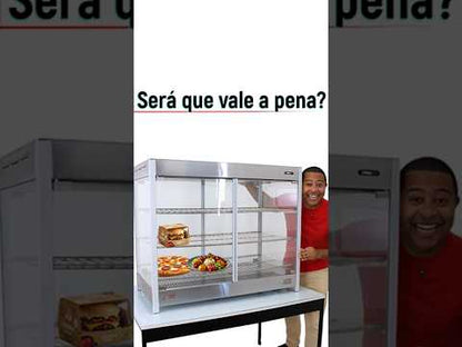 Estufa Delivery Caixa 47cm Entrega Quente 90°c Profissional